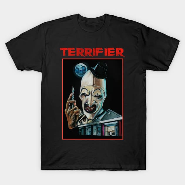 Terrifier t-shirt T-Shirt by Suhucod